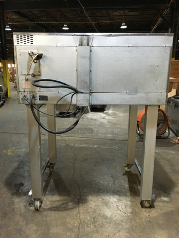 Amazing! Sveba Dahlin 2 Pan Electric Powered Baking Oven! With Baking Stones! With Steam Line! Gemini Edition! Model DC12DD Serial M2013341! 208/230/115V! On Legs With Casters! Working When Removed! - Image 4 of 10