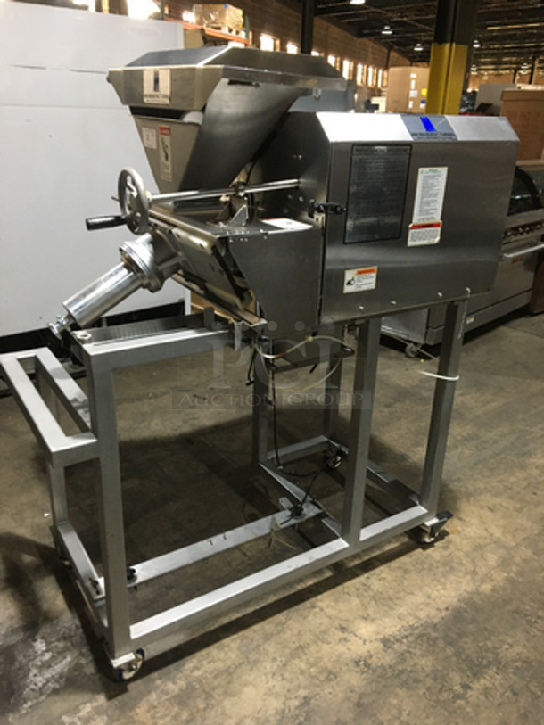 WOW! Scale-O-Matic Commercial Heavy Duty Floor Style Dough Divider! All Stainless Steel! Model S251! On Casters!  - Image 2 of 11