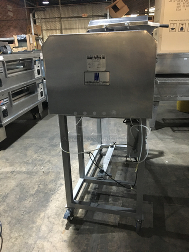WOW! Scale-O-Matic Commercial Heavy Duty Floor Style Dough Divider! All Stainless Steel! Model S251! On Casters!  - Image 3 of 11