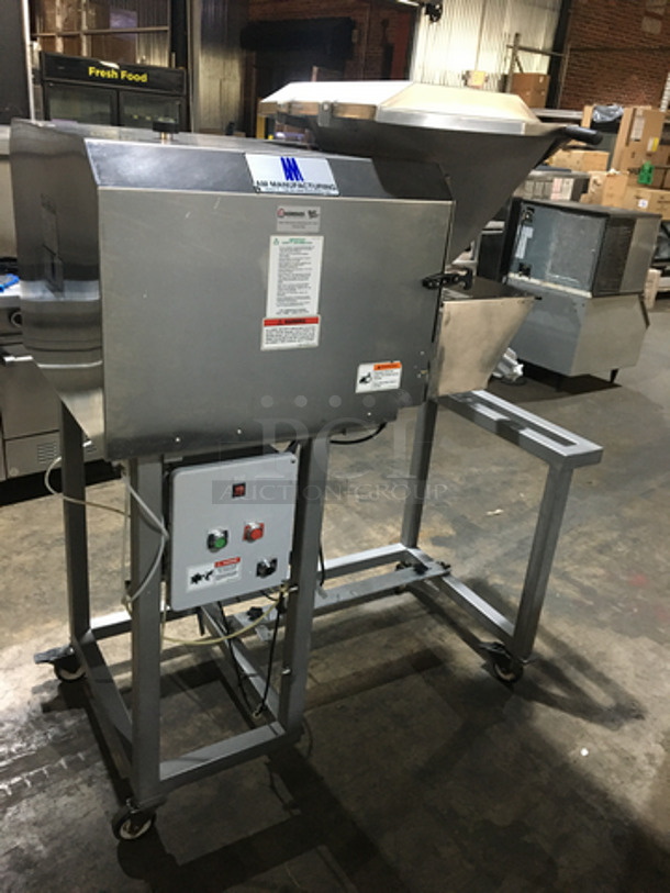 WOW! Scale-O-Matic Commercial Heavy Duty Floor Style Dough Divider! All Stainless Steel! Model S251! On Casters!  - Image 4 of 11