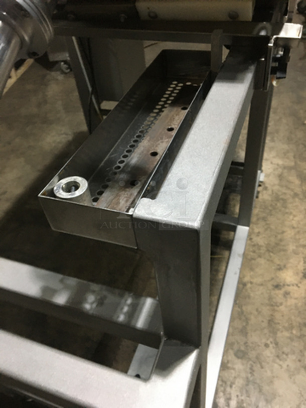WOW! Scale-O-Matic Commercial Heavy Duty Floor Style Dough Divider! All Stainless Steel! Model S251! On Casters!  - Image 9 of 11