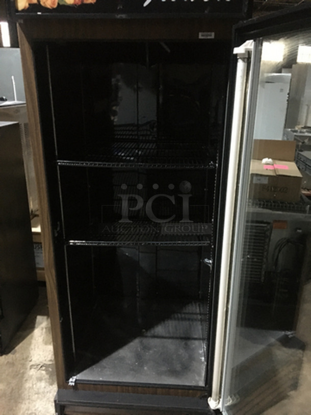 True One Glass Door Reach In Cooler Merchandiser! Model GDM23FC Serial 12073276! 115V 1 Phase! - Image 5 of 8