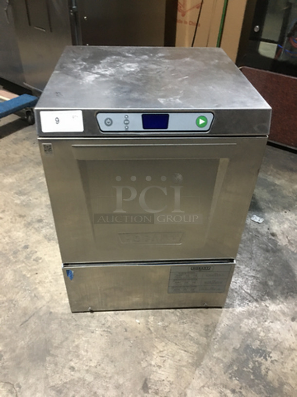 FAB! New Body Style! Hobart Commercial Under The Counter Dishwasher! With Dish Rack! All Stainless Steel! Model LXEH Serial 231155239! 120/208/240V 1Phase! - Image 1 of 9