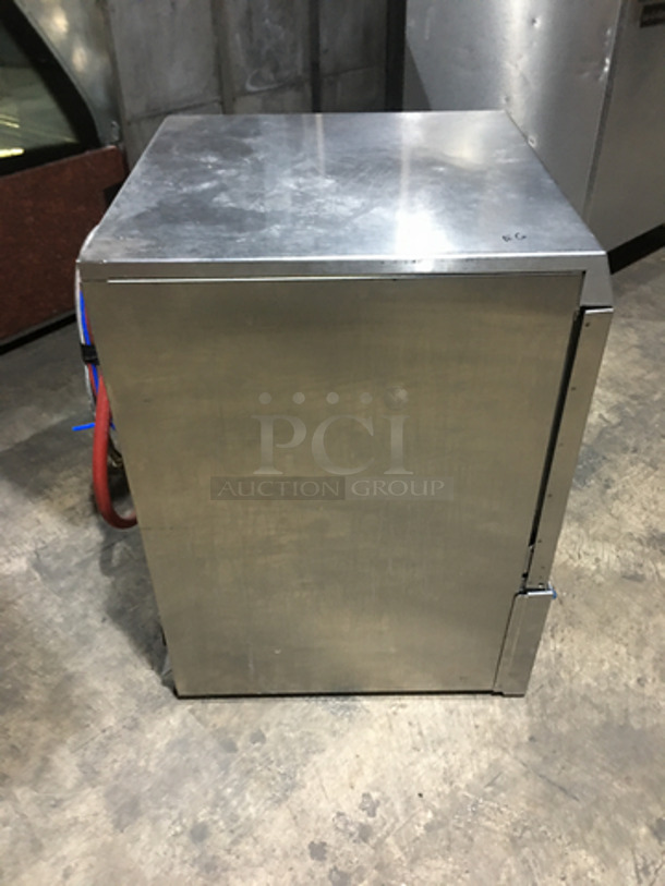 FAB! New Body Style! Hobart Commercial Under The Counter Dishwasher! With Dish Rack! All Stainless Steel! Model LXEH Serial 231155239! 120/208/240V 1Phase! - Image 2 of 9