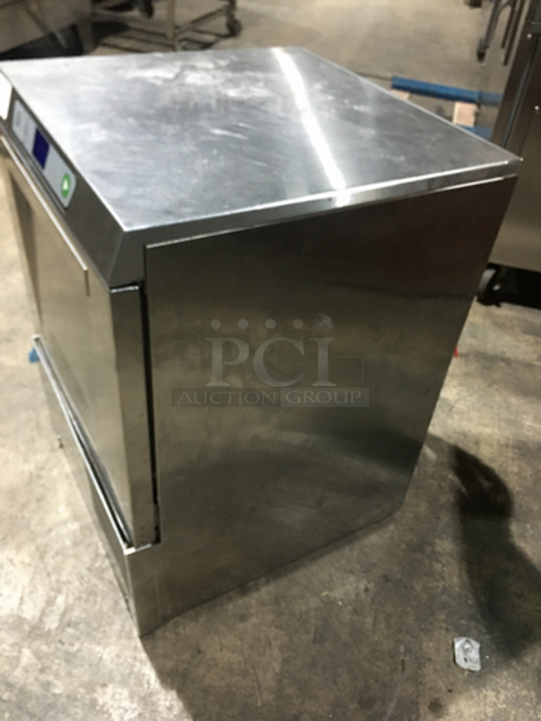 FAB! New Body Style! Hobart Commercial Under The Counter Dishwasher! With Dish Rack! All Stainless Steel! Model LXEH Serial 231155239! 120/208/240V 1Phase! - Image 4 of 9