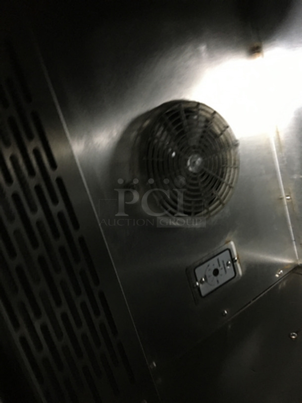 Wow! Krowne Commercial Beer Bottle Cooler! With Sliding Top Door! All Stainless Steel!  - Image 6 of 8