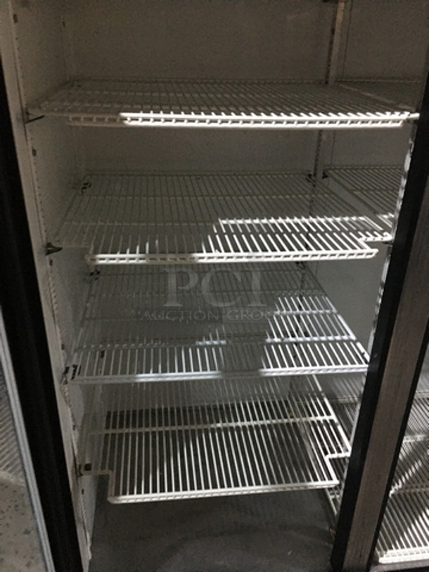 True Commercial 2 Door Reach In Refrigerator Merchandiser! With Poly Coated Racks! Model GDM49 Serial 11689063! 115V 1Phase!
 - Image 7 of 10