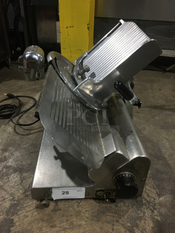 Globe Commercial Countertop Deli Meat Slicer! All Stainless Steel! - Image 1 of 8