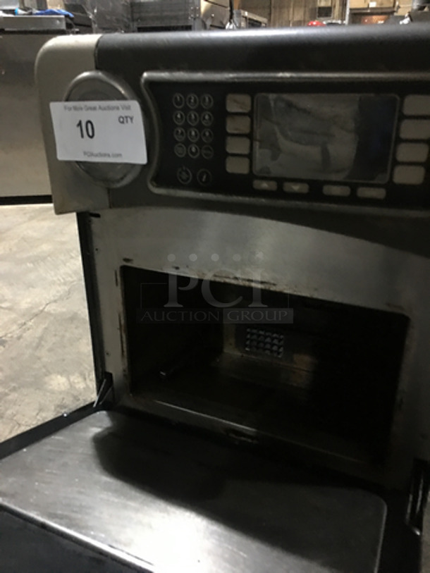 NICE! 2014 Turbo Chef Commercial Countertop Rapid Cook Oven! Model NGO Serial NGOD10728! 208/240V 1Phase! On Legs! - Image 5 of 8