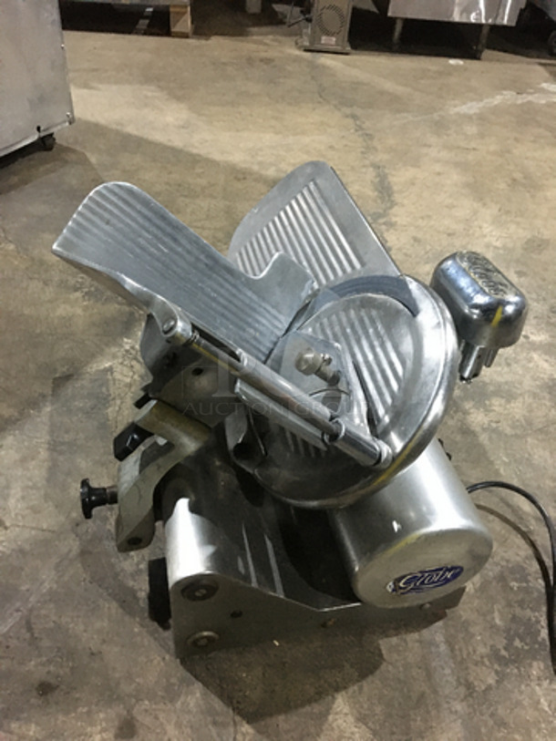 Globe Commercial Countertop Deli Meat Slicer! All Stainless Steel! - Image 3 of 8