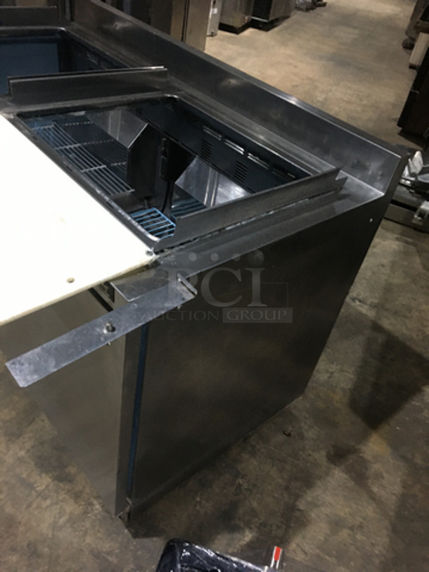 Delfield Refrigerated 60 Inch Mega Top Sandwich Prep Table! 115V 1 Phase! On Casters! - Image 2 of 9