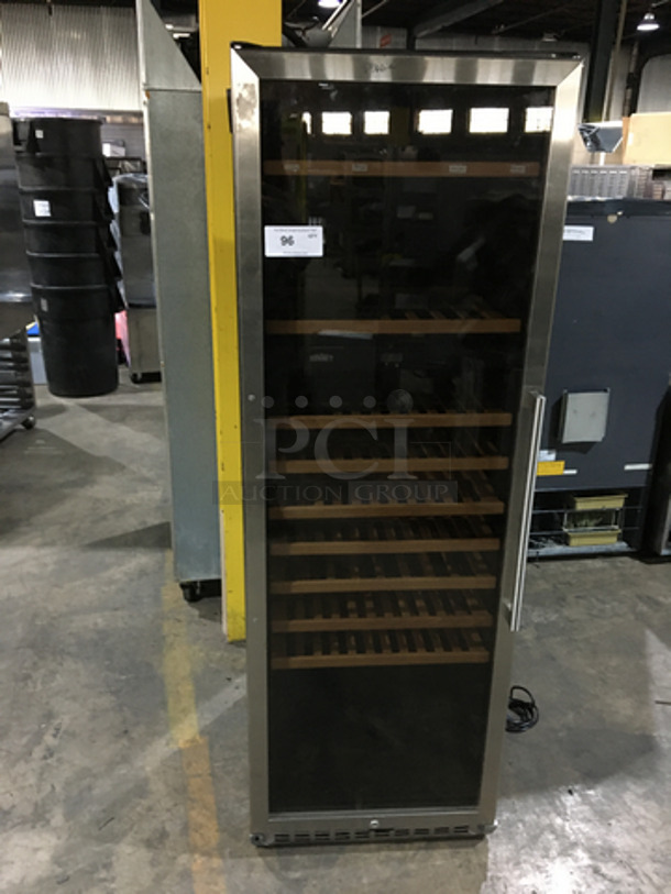 Summit Commercial Wine Cooler Merchandiser! Model SWC1966 Serial 4301220164400016! 115V!