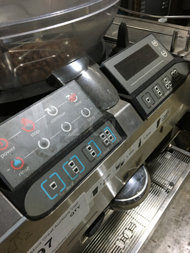 Great! Thermo Plan Commercial Counter Top Espresso Machine! With Coffee Bean Grinder! Mastrena Edition! All Stainless Steel! - Image 6 of 9