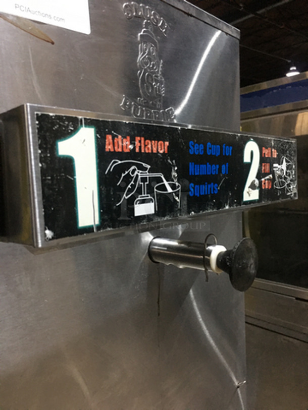 Stoelting Commercial Counter Top Air Cooled Slush Machine! All Stainless Steel! Model 100C37 Serial 185603U! 115V 1 Phase!
 - Image 6 of 9