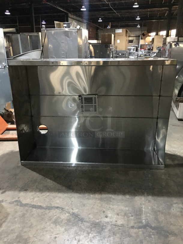 All Stainless Steel Hood System!