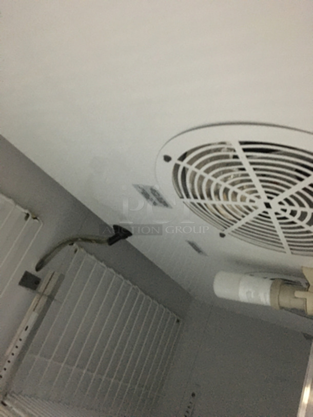 Great! True 2 Door Heavy Duty Commercial Stainless Steel Reach In Freezer! With Poly Coated Racks! Model T49F Serial 7692658! 115V 1 Phase! On Commercial Casters! Working When Removed! - Image 7 of 10