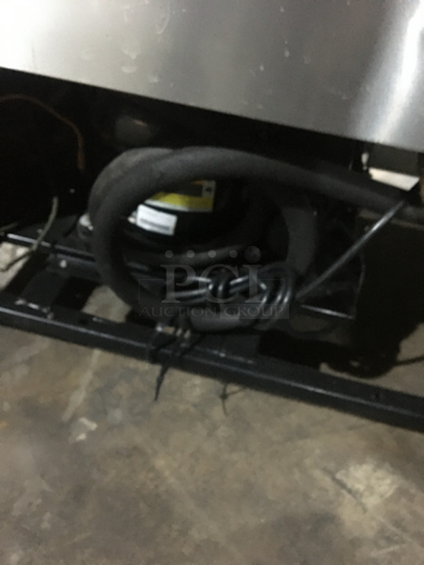 Great! True 2 Door Heavy Duty Commercial Stainless Steel Reach In Freezer! With Poly Coated Racks! Model T49F Serial 7692658! 115V 1 Phase! On Commercial Casters! Working When Removed! - Image 10 of 10
