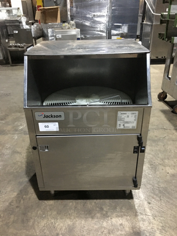 Jackson Commercial Under The Counter Glass Washer! All Stainless Steel! Model DELTA1200 Serial 11B261191! 208/230V 1Phase!