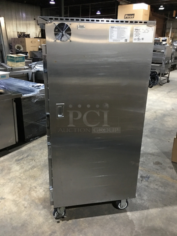 Sweet! Late Model 2015 FWE All Stainless Steel Floor Style Electric Powered Food Warming Cabinet! Model TST16CHP Serial 154344901! 120V 1Phase! On Commercial Casters! - Image 2 of 9