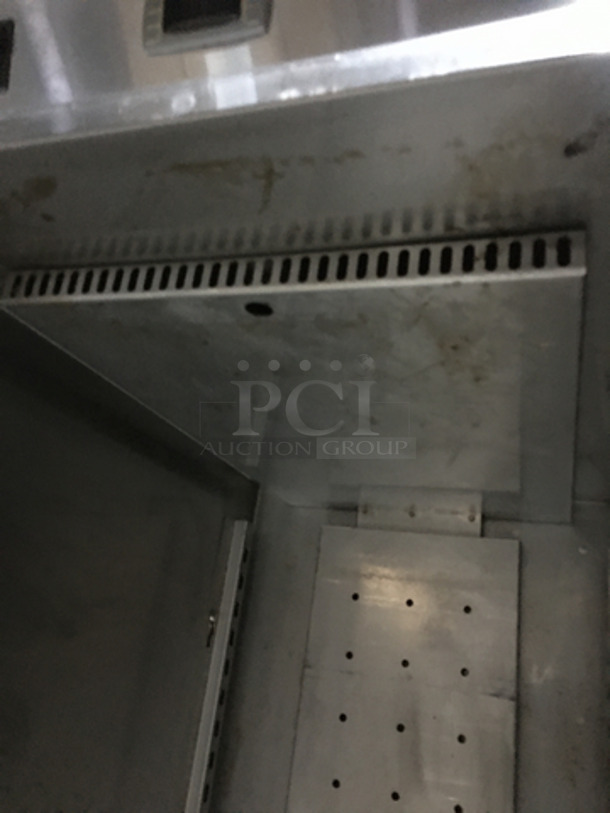 Sweet! Late Model 2015 FWE All Stainless Steel Floor Style Electric Powered Food Warming Cabinet! Model TST16CHP Serial 154344901! 120V 1Phase! On Commercial Casters! - Image 6 of 9