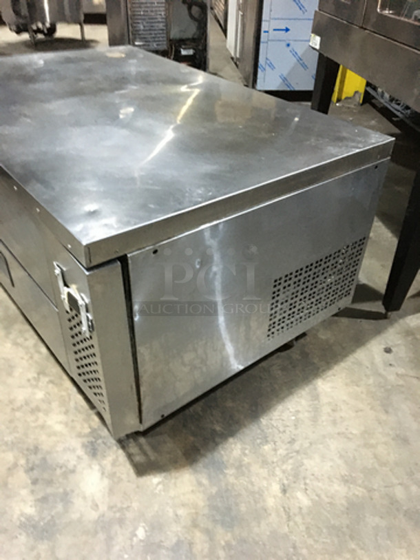 All Stainless Steel Commercial 2 Drawer Refrigerated Chef Base! 115V 1 Phase! On Commercial Casters! - Image 2 of 9