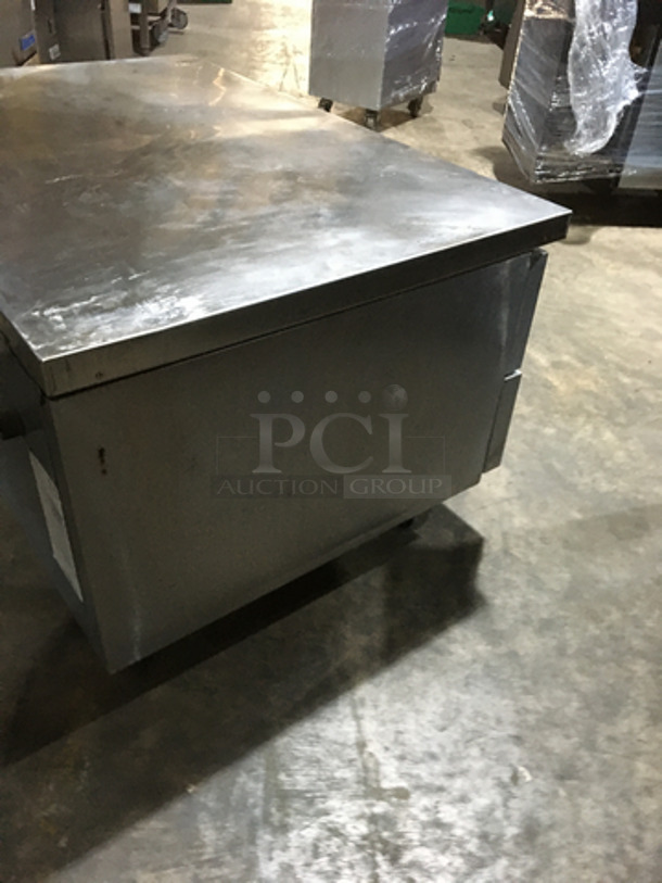 All Stainless Steel Commercial 2 Drawer Refrigerated Chef Base! 115V 1 Phase! On Commercial Casters! - Image 3 of 9