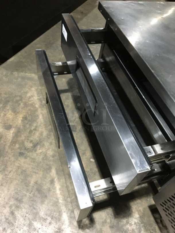 All Stainless Steel Commercial 2 Drawer Refrigerated Chef Base! 115V 1 Phase! On Commercial Casters! - Image 6 of 9