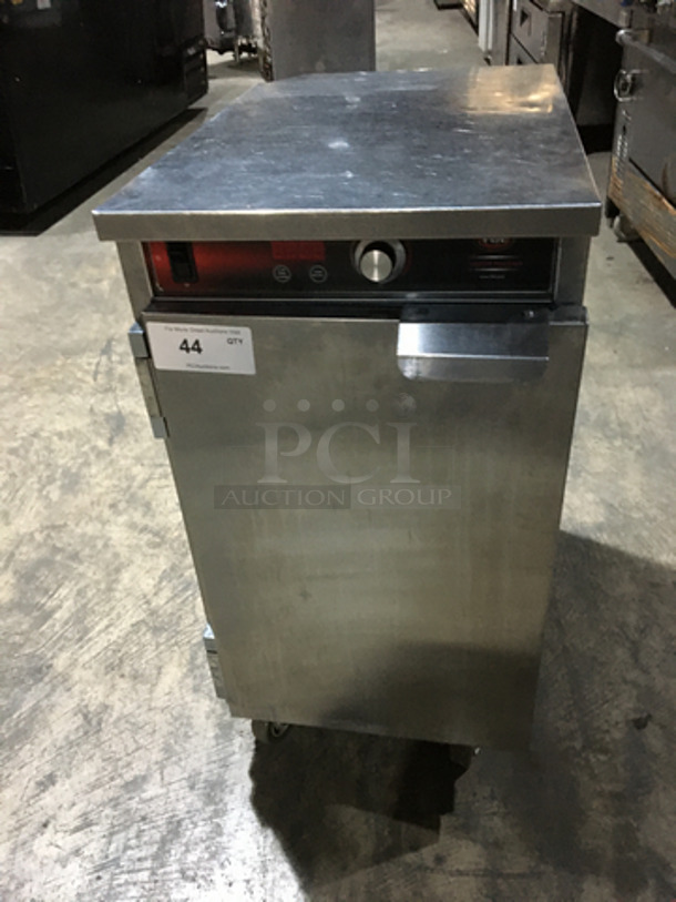 FWE Commercial Under The Counter Heated Holding Cabinet! All Stainless Steel! Model HLC8CHP Serial 185619403! 120V! On Commercial Casters!
