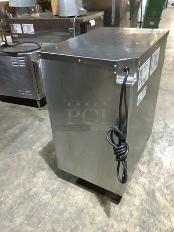 FWE Commercial Under The Counter Heated Holding Cabinet! All Stainless Steel! Model HLC8CHP Serial 185619403! 120V! On Commercial Casters! - Image 3 of 8