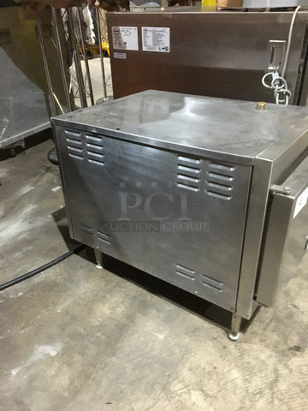 Sweet! Cleveland Electric Powered Counter Top Steamer! Model 21CET8 Serial 1210230001157! All Stainless Steel! On Legs! - Image 3 of 8