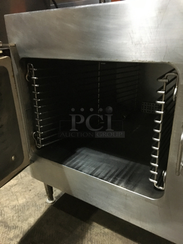 Sweet! Cleveland Electric Powered Counter Top Steamer! Model 21CET8 Serial 1210230001157! All Stainless Steel! On Legs! - Image 5 of 8