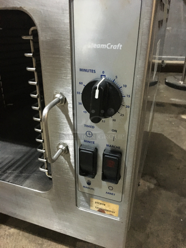 Sweet! Cleveland Electric Powered Counter Top Steamer! Model 21CET8 Serial 1210230001157! All Stainless Steel! On Legs! - Image 6 of 8