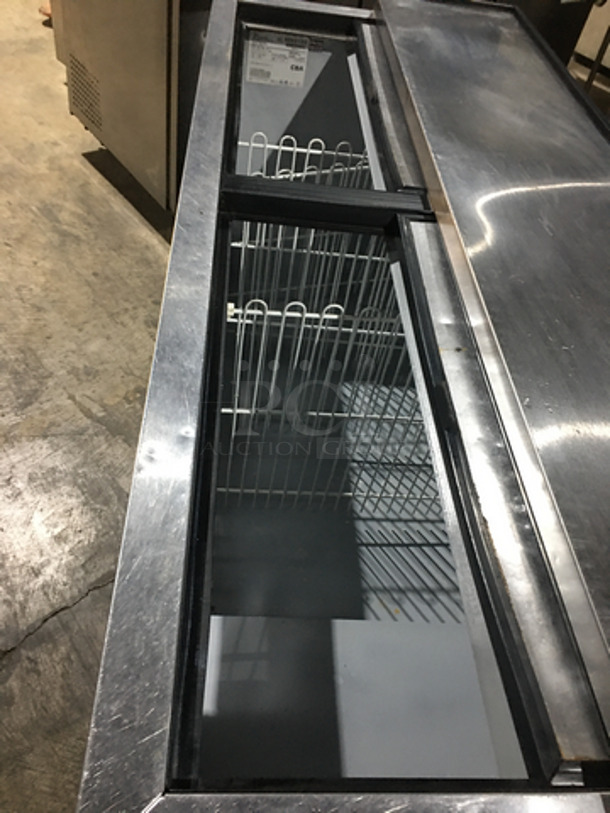 True Commercial 2 Door Beer Bottle Cooler! With Stainless Steel Top! Model TD6524 Serial 6880193! 115V 1Phase! - Image 5 of 7