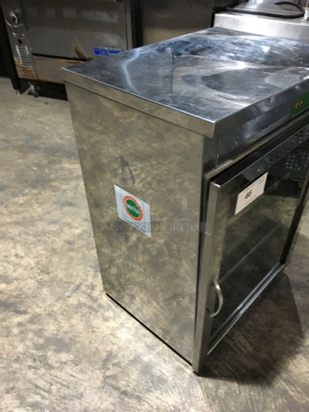 All Stainless Steel Countertop Reach In Warmer Merchandiser!  - Image 2 of 7