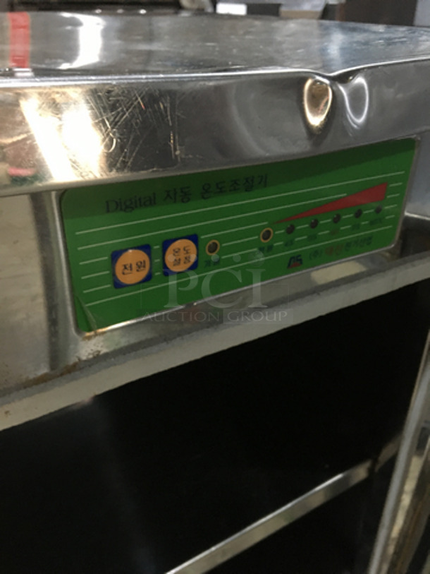 All Stainless Steel Countertop Reach In Warmer Merchandiser!  - Image 5 of 7