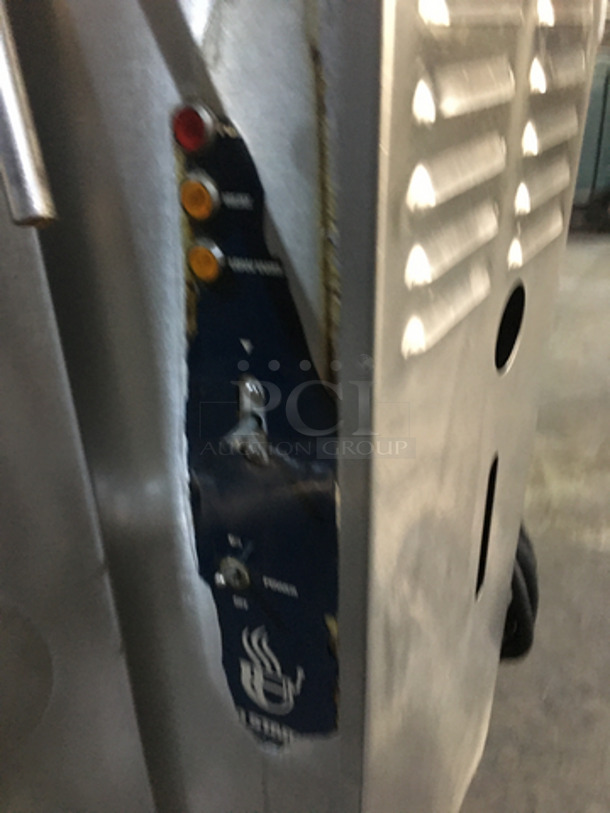 Groen Commercial Natural Gas Powered Jacketed Soup Kettle! All Stainless Steel! Model AH1E20 Serial 73564! 120V 1Phase! On Legs! Working When Removed!  - Image 8 of 11