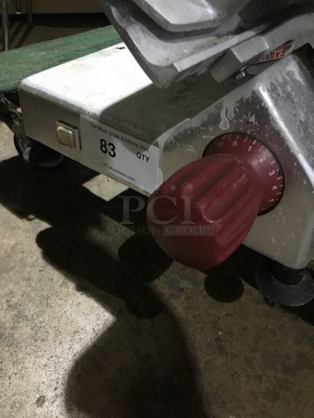 All Stainless Steel Commercial Countertop Deli Meat Slicer!  - Image 6 of 8
