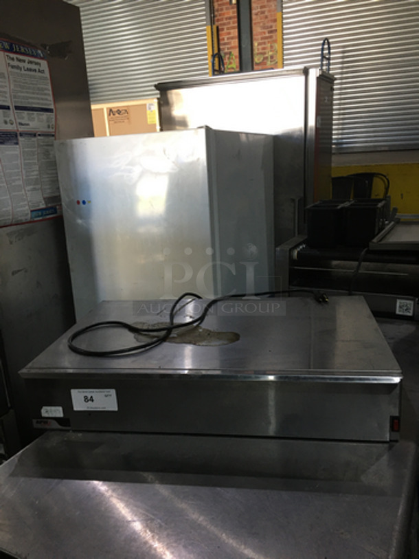 APW Wyott Commercial Countertop Bun Warmer! All Stainless Steel! Model BWD75N Serial 818001503265! 208/240V 1Phase!