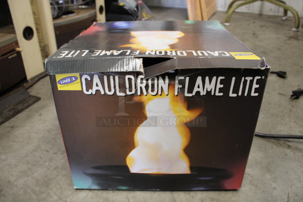 IN ORIGINAL BOX! Cauldron Flame Lite. 11x11x8 - Image 1 of 3