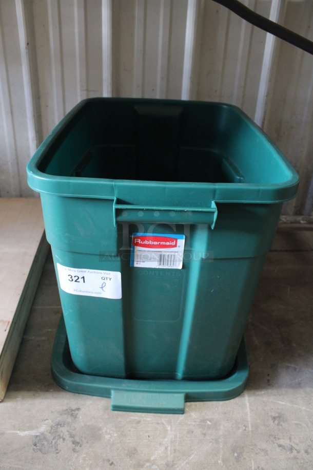 ALL ONE MONEY! Lot of Various Items Including Clock, Canteen and Metal Tray in Green Poly Bin! - Image 5 of 5