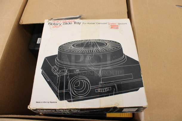 ALL ONE MONEY! Lot of Various Rotary Slide Trays and MX40A Wireless Projector Control! - Image 2 of 5