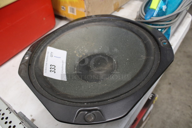 Fisher Subwoofer Speaker. 12x12x5 - Image 2 of 3