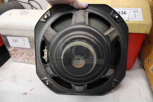 Fisher Subwoofer Speaker. 12x12x5 - Image 3 of 3