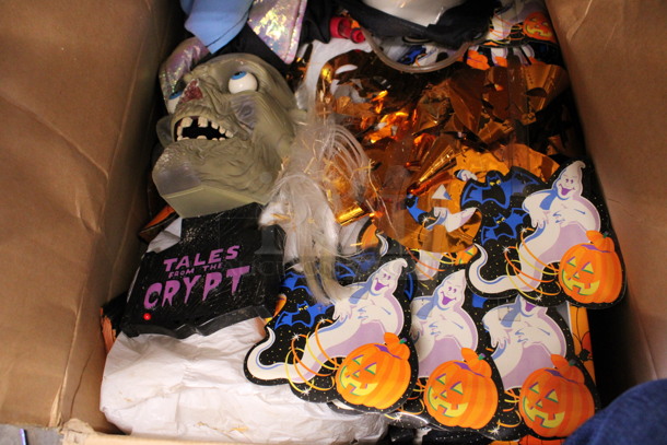 ALL ONE MONEY! Lot of Various Halloween Decorations Including Masks! - Image 3 of 3
