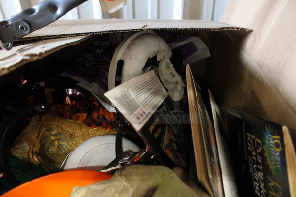 ALL ONE MONEY! Lot of Various Halloween Decorations Including Masks and Lantern Carving Sets! - Image 2 of 5