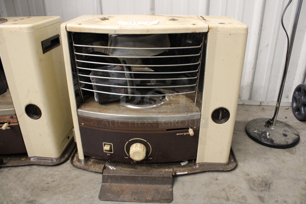Turco Villager Metal Kerosene Heater. 22x17x18