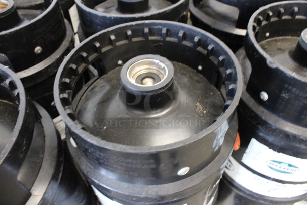 6 Black 1/6 Sixth Barrel Kegs. 10x10x23. 6 Times Your Bid! - Image 4 of 4