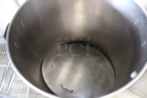 Stainlessium Brewing Technologies Stainless Steel Commercial Beer Brewing Barrel. 27x31x28.5 - Image 4 of 6