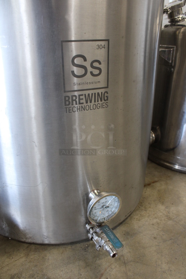 Stainlessium Brewing Technologies Stainless Steel Commercial Beer Brewing Barrel. 27x31x28.5 - Image 5 of 6