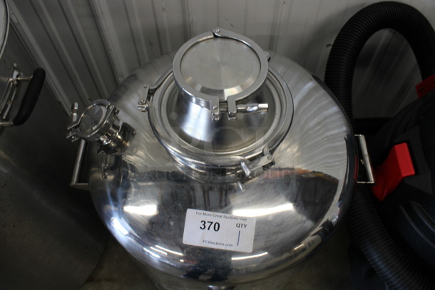 Stainless Steel Commercial Countertop Beer Brewing Tank. 24x23x29 - Image 3 of 4